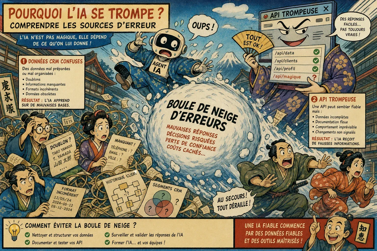 Propagation d’une erreur dans un parcours agentique