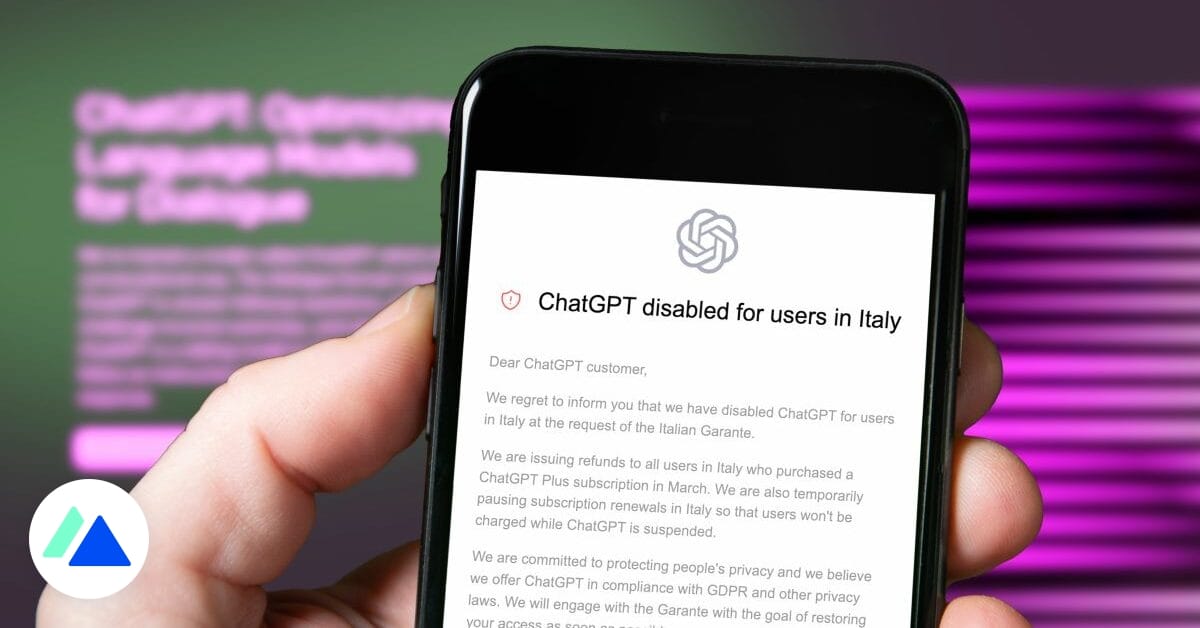 ChatGPT : Découvrez les conditions de l'Italie pour lever le blocage