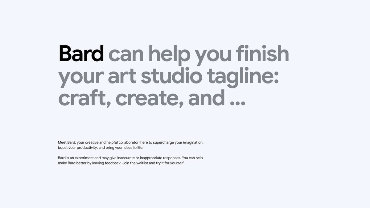 Comment tester Google Bard ?