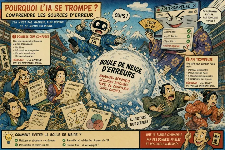 Propagation d’une erreur dans un parcours agentique