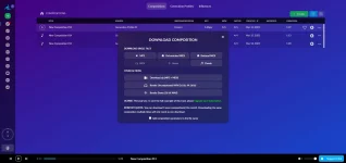 AIVA - Téléchargement de la musique générée par l'IA