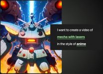 Génération d'une vidéo Anime avec Kaiber AI